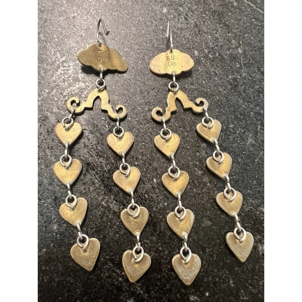 Enameled‎ Copper Asian Inspired Artisan Handcrafted Necklace & Earrings